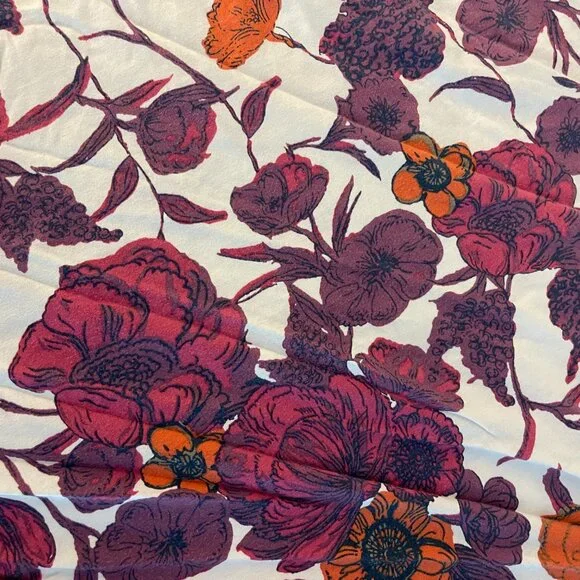 Patagonia Women's Kamala Skirt, Size Medium, Pink/Orange Floral - Picture 2 of 8